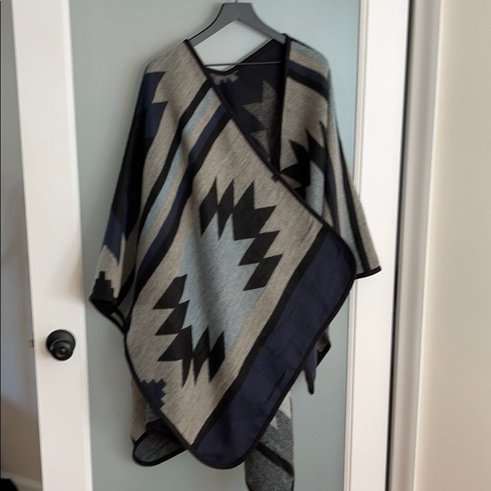 Southwest Poncho Shawl